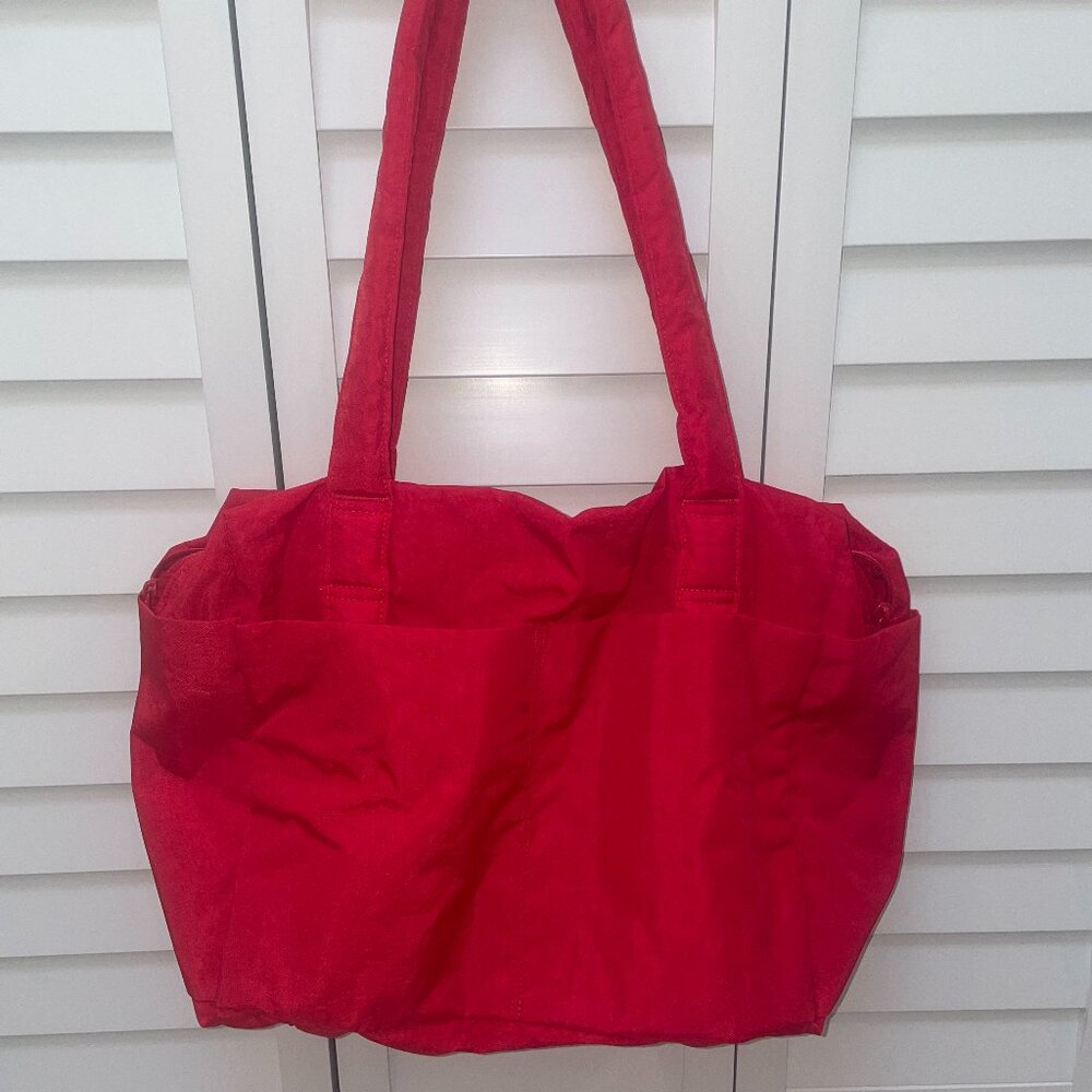 Baggu Candy Apple Red Small Cloud Carry-On